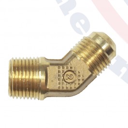 FIT3/8-04 Brass Fitting 45°